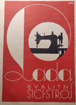 Dobova reklama na sici stroje Lada  soubor 10 ks dobovych litografii