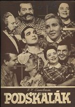 Podskalak  divadelni prospekt  opereta r 1957