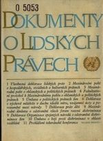 Dokumenty o lidskych pravech