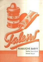 Plakatove barvy  reklamni prospekt