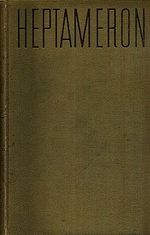 Heptameron novel prevznesene a preslavne princezny Markety d Angouleme kralovny Navarske | antikvariat - detail knihy