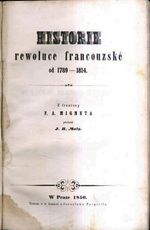 Historie rewoluce francouzske od 17891814  SLEVA
