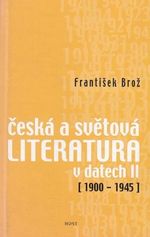 Ceska a svetova literatura v datech I - Broz  Frantisek | antikvariat - detail knihy