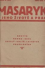 Masaryk  O jeho zivote a praci - Rokyta Gamma Radl Vodak Laichter Vodak Dusek | antikvariat - detail knihy