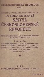 Smysl ceskoslovenske revoluce