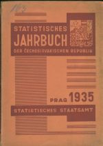 Statisisches Jahrbuch der Cechoslovakischen Republik