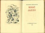 Hrac jazzu - Roelants Maurice | antikvariat - detail knihy