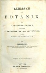 Lehrbuch der Botanik  Ein Fuhrer ins Pflanzenreich - Kolaczek Erwin | antikvariat - detail knihy