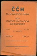CCH  Mykologicky sbornik  Acta Societatis Mycologicae Cechoslovenicae roc XVII