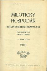 Miloticky hospodar  organ ceskeho kravarska roc XX | antikvariat - detail knihy
