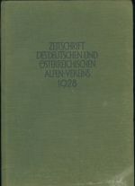 Zeitschrift des Deutschen und Osterreichischen Alpen  Vereins 1928 - Barth Hanns | antikvariat - detail knihy