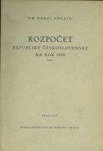 Rozpocek Republiky ceskoslovenske na rok 1930