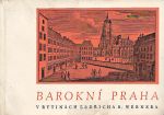 Barokni Praha v rytinach Bedricha B Wernera