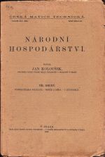 Narodni hospodarstvi IIII - Kolousek Jan | antikvariat - detail knihy