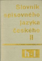 Slovnik spisovneho jazyka ceskeho II h  l