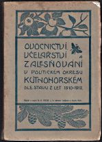 Ovocnictvi vcelarstvi a zalesnovani v politickem okresu kutnohorskem dle stavu z let 19101912