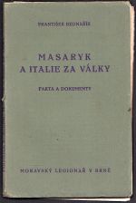Masaryk a Italie za valky