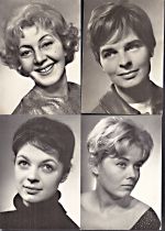 Pohlednice ceskoslovenskych hercu | antikvariat - detail knihy