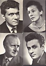 Pohlednice ceskoslovenskych hercu | antikvariat - detail knihy