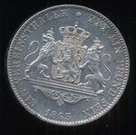 Spol tolar 1863 Nassau Adolf - A7984 | antikvariat - detail numismatiky