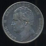 2 Tolar spolkovy 35 Guld 1842 Hessen  Darmst Ludwig II - 8311 | antikvariat - detail numismatiky