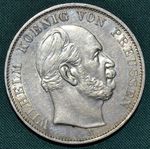 Spolkovy tolar 1871 A  vitezny Prusko Wilhelm I - A8973 | antikvariat - detail numismatiky