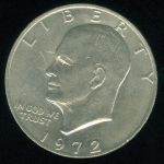 USA 1 Dollar 1972 | antikvariat - detail numismatiky