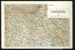 Pozdrav z Krkonos  mapa