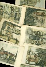 Praha konvolut 8 pohlednic