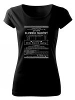 Ottuv slovnik naucny   Tricko s potiskem | antikvariat - detail tricka