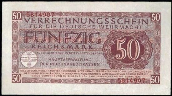 50 Marka 1944 - A9290 | antikvariat - detail bankovky