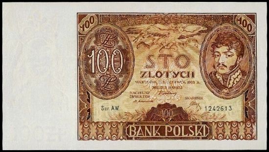 100 Zlotych 1932 - 9441 | antikvariat - detail bankovky