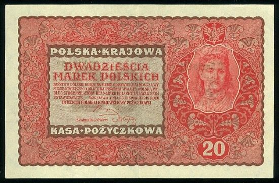 20 Marek - 9212 | antikvariat - detail bankovky