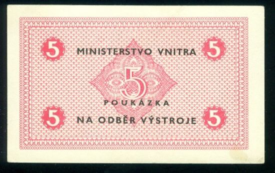 5 Koruna bl - 9507 | antikvariat - detail bankovky