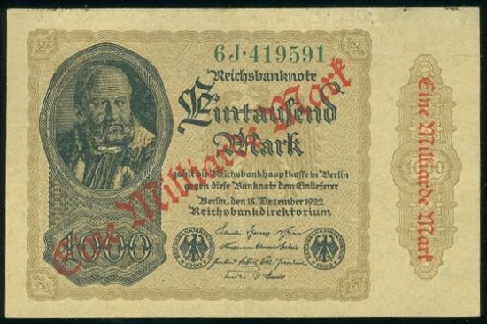 1 Miliarda Marek 1923 - 9523 | antikvariat - detail bankovky