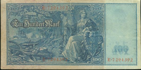 100 Marka velka - 9577 | antikvariat - detail bankovky
