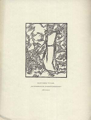 Ruysbroeck Podivuhodny - Tusar Slavoboj | antikvariat - detail grafiky