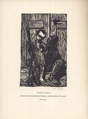 Nepokorena zeme - Stika Karel | antikvariat - detail grafiky