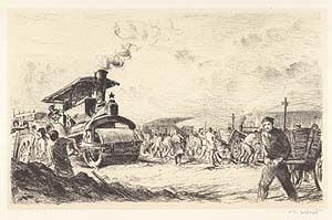 Parni valec - Kovar Josef | antikvariat - detail grafiky