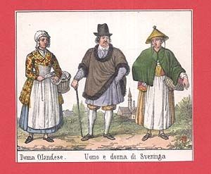 Donna Olandese | antikvariat - detail grafiky