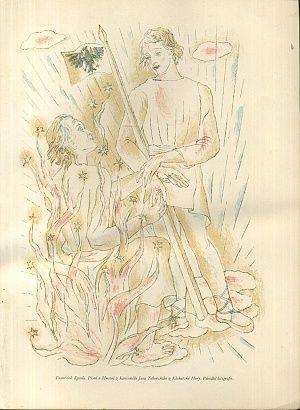 Pisen o Husovi z kancionalu Jana Taborskeho - Kysela Frantisek | antikvariat - detail grafiky