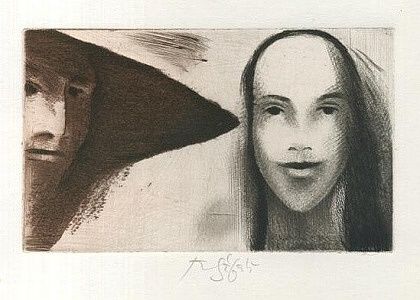 Muz a zena - Safar Karel | antikvariat - detail grafiky