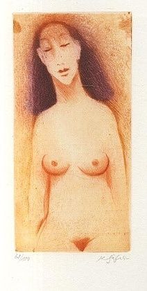 Zensky akt - Safar Karel | antikvariat - detail grafiky