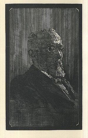 Portret Otokara Breziny - Bilek Frantisek | antikvariat - detail grafiky