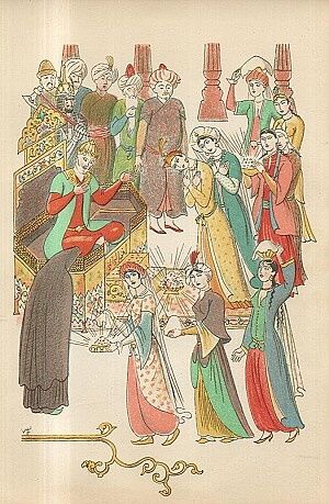 Z pohadek Sahrazadinych - Fiala Vaclav | antikvariat - detail grafiky