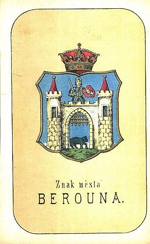 Znak mesta Berouna | antikvariat - detail grafiky
