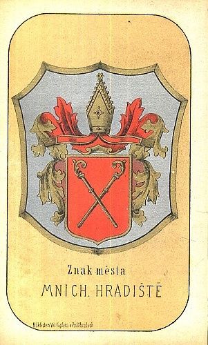 Znak mesta Mnich Hradiste | antikvariat - detail grafiky