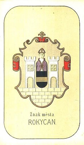 Znak mesta Rokycan | antikvariat - detail grafiky
