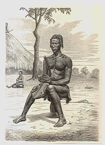 Domorody hudebnik | antikvariat - detail grafiky