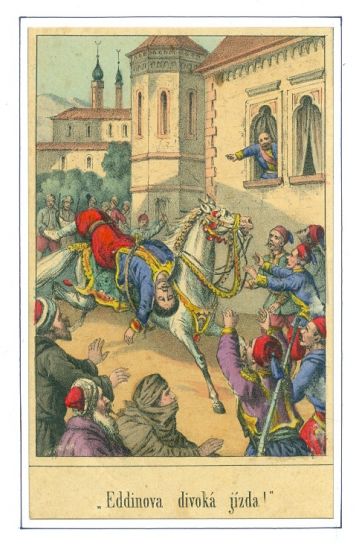 Eddinova divoka jizda | antikvariat - detail grafiky